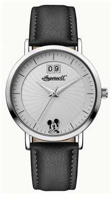 Ingersoll Womens Union The Disney Black Leather Strap ID00501 Ingersoll Womens Union The Disney Black Leather Strap ID00501