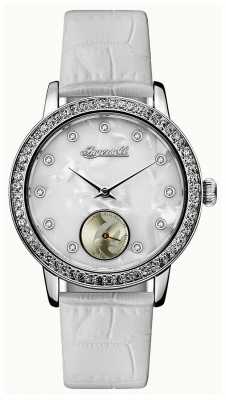 Ingersoll Womens Union The Disney White Leather Strap ID00701 Ingersoll Womens Union The Disney White Leather Strap ID00701