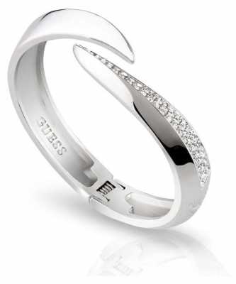 Guess Womans Crystal Horn Bangle UBB82044-S Guess Womans Crystal Horn Bangle UBB82044-S