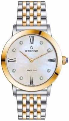 Eterna Womens Eternity Bracelet Two Tone Watch 2720.53.69.1739 Eterna Womens Eternity Bracelet Two Tone Watch 2720.53.69.1739