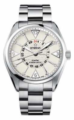 Eterna Mens Kontiki Four Hand Automatic Cream Dial 1592.41.11.0217 Eterna Mens Kontiki Four Hand Automatic Cream Dial 1592.41.11.0217