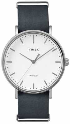 Timex Unisex Weekender Fairfield White Dial TW2P91300 Timex Unisex Weekender Fairfield White Dial TW2P91300