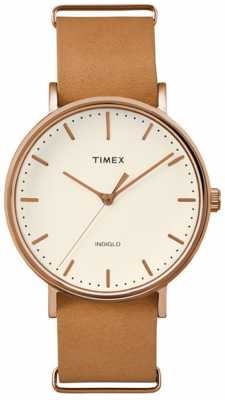 Timex Unisex Weekender Fairfield Cream Dial TW2P91200 Timex Unisex Weekender Fairfield Cream Dial TW2P91200