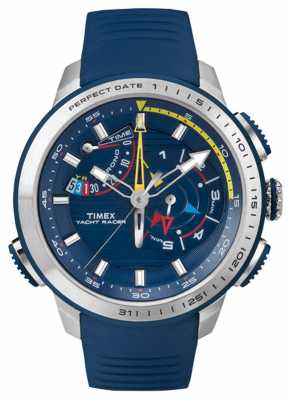 Timex Mens Yacht Racer Chronograph Blue TW2P73900 Timex Mens Yacht Racer Chronograph Blue TW2P73900
