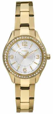 Timex Womans Gold Miami Mini TW2P80100 Timex Womans Gold Miami Mini TW2P80100