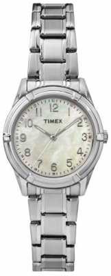 Timex Womans Easton Avenue Pearl Dial Steel Strap TW2P76000 Timex Womans Easton Avenue Pearl Dial Steel Strap TW2P76000