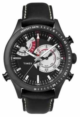 Timex Mens Chronograph Timer Leather Strap TW2P72600 Timex Mens Chronograph Timer Leather Strap TW2P72600