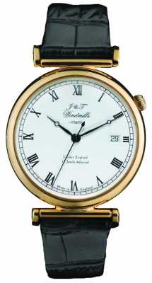 J&T Windmills Mens Mechanical Bartholomew Gold Watch WGS50003/09 J&T Windmills Mens Mechanical Bartholomew Gold Watch WGS50003/09