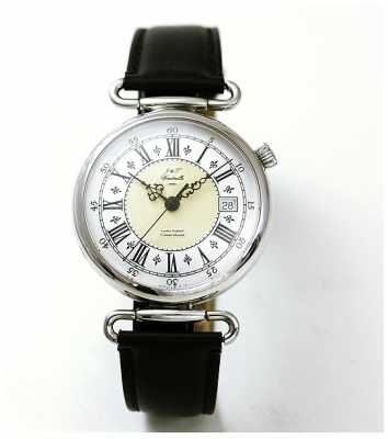 J&T Windmills Mens Throgmorton Mechanical Sterling Silver Watch WGS10002/50 J&T Windmills Mens Throgmorton Mechanical Sterling Silver Watch WGS10002/50