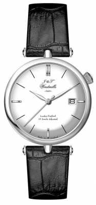 J&T Windmills Mens Threadneedle Mecahnical Sterling Silver Watch WGS10003/06 J&T Windmills Mens Threadneedle Mecahnical Sterling Silver Watch WGS10003/06