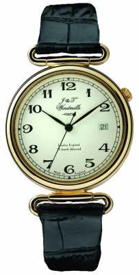 J&T Windmills Mens Throgmorton Mechanical Watch Gold Plated WGS50002/18 J&T Windmills Mens Throgmorton Mechanical Watch Gold Plated WGS50002/18