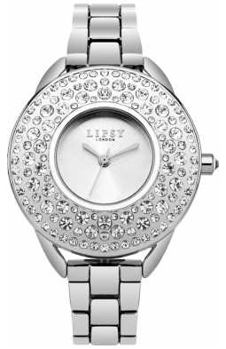 Lipsy Womens Stainless Steel Bracelet Silver Dial LP442 Lipsy Womens Stainless Steel Bracelet Silver Dial LP442
