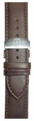 Elliot Brown Mens 22mm Brown Waxed Saddle Leather Deployant Strap Only STR-L09 Elliot Brown Mens 22mm Brown Waxed Saddle Leather Deployant Strap Only STR-L09