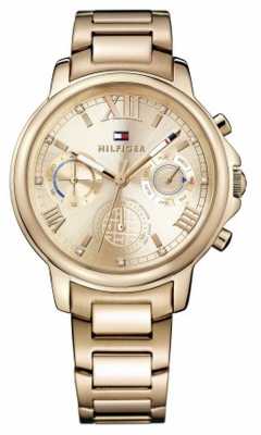 Tommy Hilfiger Womens Claudia Rose Gold Tone Stainless Steel Rose Gold Dial 1781743 Tommy Hilfiger Womens Claudia Rose Gold Tone Stainless Steel Rose Gold Dial 1781743