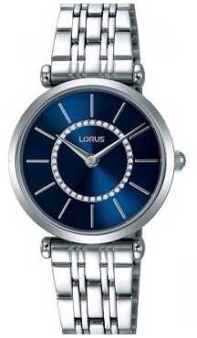 Lorus Womens Stainless Steel Bracelet Blue Dial RRW97EX9 Lorus Womens Stainless Steel Bracelet Blue Dial RRW97EX9