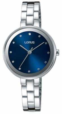 Lorus Womens Stainless Steel Blue Dial RG259LX9 Lorus Womens Stainless Steel Blue Dial RG259LX9