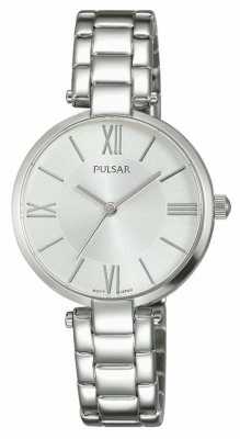 Pulsar Womens Stainless Steel Bracelet Silver Dial PH8237X1 Pulsar Womens Stainless Steel Bracelet Silver Dial PH8237X1