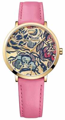 Juicy Couture Womens Ultra Slim Pink Leather Strap 1901456 Juicy Couture Womens Ultra Slim Pink Leather Strap 1901456