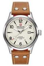 Swiss Military Hanowa Mens Undercover Tan Leather Strap Cream Dial 6-4280.04.002.02 Swiss Military Hanowa Mens Undercover Tan Leather Strap Cream Dial 6-4280.04.002.02