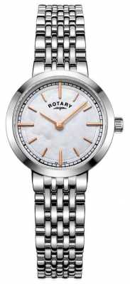 Rotary Womens Canterbury Stainless Steel Mother Of Pearl Dial LB05060/07 Rotary Womens Canterbury Stainless Steel Mother Of Pearl Dial LB05060/07
