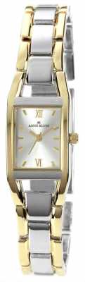 Anne Klein Womens Two Tone Bracelet Silver Dial 10/N6419SVTT Anne Klein Womens Two Tone Bracelet Silver Dial 10/N6419SVTT