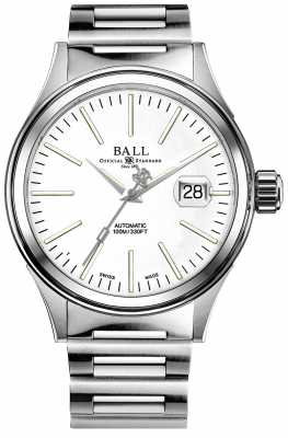 Ball Watch Company Mens Fireman Enterprise Auto Stainless Steel Bracelet NM2188C-S5J-WH Ball Watch Company Mens Fireman Enterprise Auto Stainless Steel Bracelet NM2188C-S5J-WH