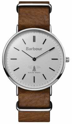 Barbour Mens Hartley Grey Dial Tan Leather Strap BB055SLBR Barbour Mens Hartley Grey Dial Tan Leather Strap BB055SLBR