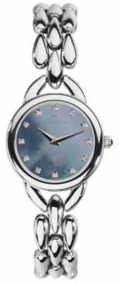 Michel Herbelin Womans Waterfall Blue Mother Of Pearl Cubic Zirconia Dial 17475/B60 Michel Herbelin Womans Waterfall Blue Mother Of Pearl Cubic Zirconia Dial 17475/B60