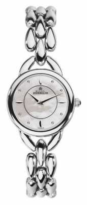 Michel Herbelin Womens Stainless Steel Mother Of Pearl Dial 17475/B19 Michel Herbelin Womens Stainless Steel Mother Of Pearl Dial 17475/B19