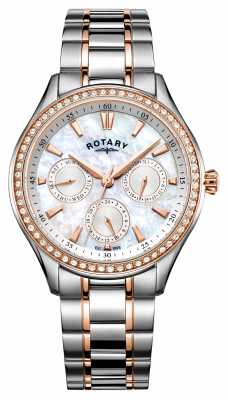 Rotary Womans Hampstead Stainless Steel Two Tone Strap LB05057/41 Rotary Womans Hampstead Stainless Steel Two Tone Strap LB05057/41
