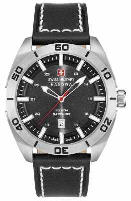 Swiss Military Hanowa Champ Black Leather 6-4282.04.007 Swiss Military Hanowa Champ Black Leather 6-4282.04.007