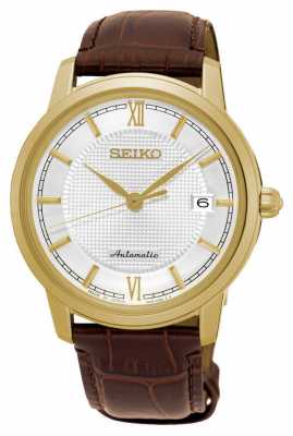 Seiko Mens Presage Automatic Red Leather SRPA14J1 Seiko Mens Presage Automatic Red Leather SRPA14J1