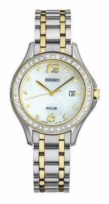 Seiko Womens Solar Mother Of Pearl Dial SUT312P9 Seiko Womens Solar Mother Of Pearl Dial SUT312P9