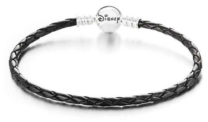 Chamilia Medium Disney Black Leather Bracelet 1030-0169 Chamilia Medium Disney Black Leather Bracelet 1030-0169