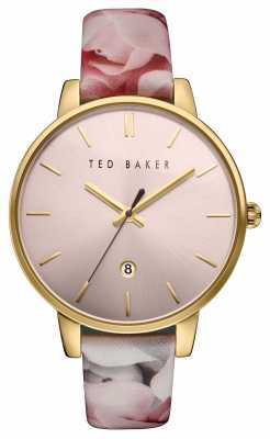 Ted Baker Womans Rose Gold Case Pink TE10030695 Ted Baker Womans Rose Gold Case Pink TE10030695