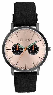 Ted Baker Mens Multi-function Dial Black Case TE10030762 Ted Baker Mens Multi-function Dial Black Case TE10030762