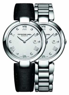 Raymond Weil Womans Stainless Steel Silver Diamond Dot 1600-ST-00618 Raymond Weil Womans Stainless Steel Silver Diamond Dot 1600-ST-00618