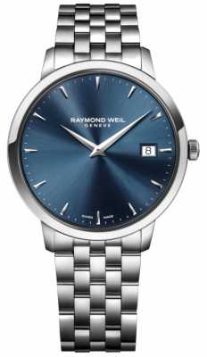 Raymond Weil Mens Quartz Movement Stainless Steel Blue 5488-ST-50001 Raymond Weil Mens Quartz Movement Stainless Steel Blue 5488-ST-50001