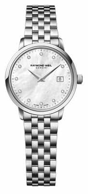 Raymond Weil WOmans Quarts Stainless Steel Silver Diamond Dot 5988-ST-97081 Raymond Weil WOmans Quarts Stainless Steel Silver Diamond Dot 5988-ST-97081