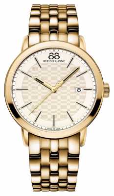 88 Rue du Rhone Double 8 Origin Mens Gold 87WA154203 88 Rue du Rhone Double 8 Origin Mens Gold 87WA154203