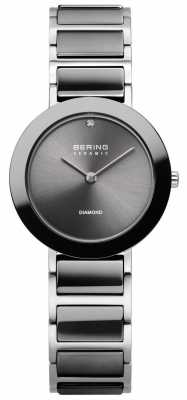Bering Womens Ceramic Bracelet Grey Dial 11429-CHARITY2 Bering Womens Ceramic Bracelet Grey Dial 11429-CHARITY2