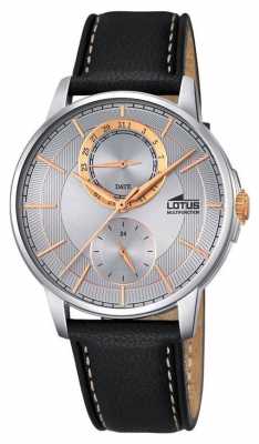 Lotus Lotus Mens Multifunctional, Leather Strap L18323/1 Lotus Lotus Mens Multifunctional, Leather Strap L18323/1