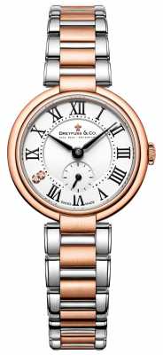 Dreyfuss Dreyfuss Ladies Two Tone Rose Gold 1974 Watch DLB00159/01/L Dreyfuss Dreyfuss Ladies Two Tone Rose Gold 1974 Watch DLB00159/01/L