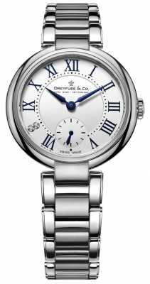 Dreyfuss Dreyfuss 1974 Stainless Steel Large Ladies Watch DLB00157/01/L Dreyfuss Dreyfuss 1974 Stainless Steel Large Ladies Watch DLB00157/01/L
