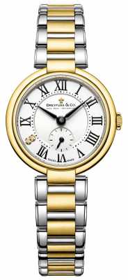 Dreyfuss Dreyfuss Ladies 1974 Two Tone Gold Plated Watch DLB00158/01 Dreyfuss Dreyfuss Ladies 1974 Two Tone Gold Plated Watch DLB00158/01