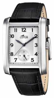 Lotus Lotus Mens Stainless Steel Watch With Leather Strap L18352/3 Lotus Lotus Mens Stainless Steel Watch With Leather Strap L18352/3