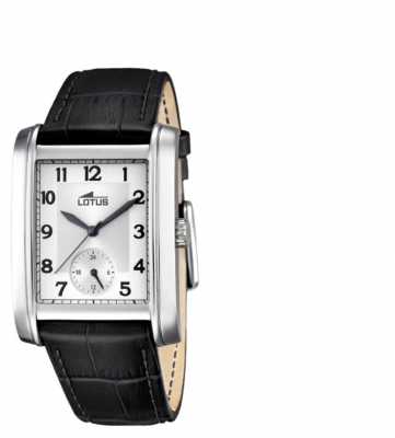 Lotus Lotus Mens Stainless Steel Watch With Leather Strap L18352/3 Lotus Lotus Mens Stainless Steel Watch With Leather Strap L18352/3