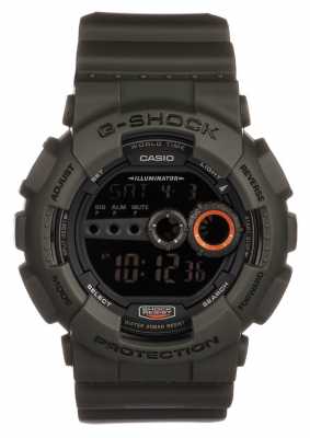 Casio Mens Limited Edition G-shock Green GD-100MS-3ER Casio Mens Limited Edition G-shock Green GD-100MS-3ER
