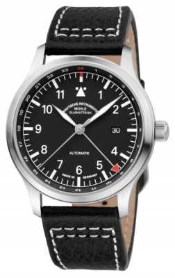 Muhle Glashutte Terrasport IV GMT Black Leather M1-37-94-LB Muhle Glashutte Terrasport IV GMT Black Leather M1-37-94-LB