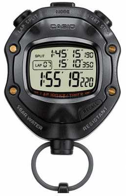 Casio Digital Referee Stopwatch Chronograph Watch HS-80TW-1EF Casio Digital Referee Stopwatch Chronograph Watch HS-80TW-1EF